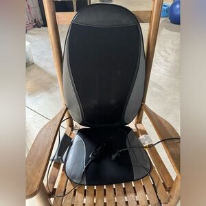 Back massage with heat.